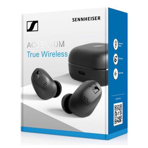 Sennheiser Accentum True Wireless In-Ear Earbuds Black EU