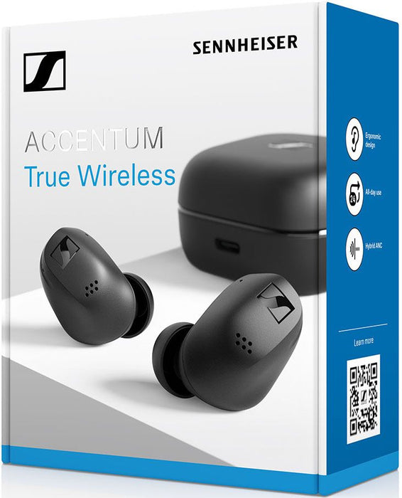 Sennheiser Accentum True Wireless In-Ear Earbuds Black EU