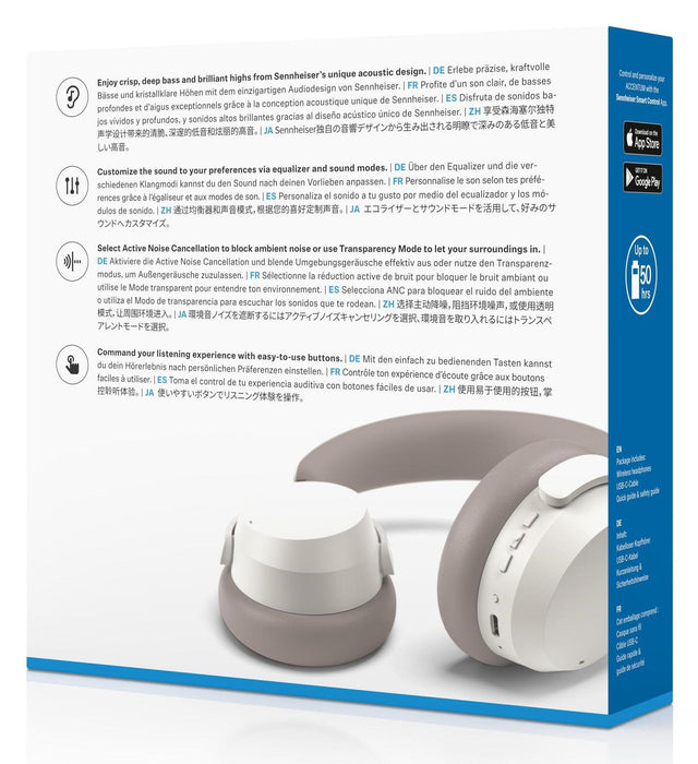 Sennheiser Accentum Wireless On-Ear Headphones White EU