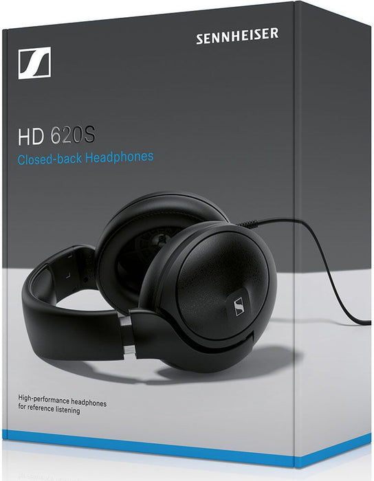 Sennheiser HD 620S Over-Ear Headphones with Detachable Cables, Black EU