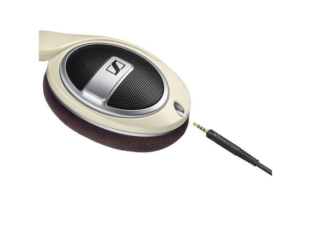 Sennheiser HD 599 Over-Ear Headphones with Detachable Cables, Ivory/ Brown EU