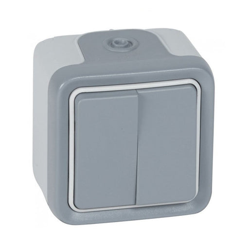SERIAL KEY FOR EXTERNAL MOUNTING PLEXO LEGRAND - GRAY - Ключове контакти димери и