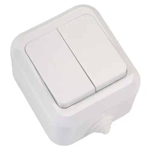 SERIAL KEY MOISTURE PROOF IP44 WHITE MAKEL VIOLET - Ключове и контакти<<<Електроматериали<<<Praktiker&&&Ключове и
