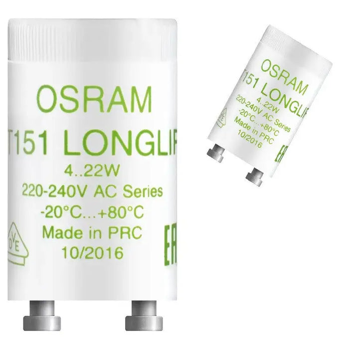 SERIAL STARTERS ST 151 4-22W /1200PCS. LEDVANCE - Тръби Т5/Т8/T9<<<Източници на светлина<<<AmperelB2B