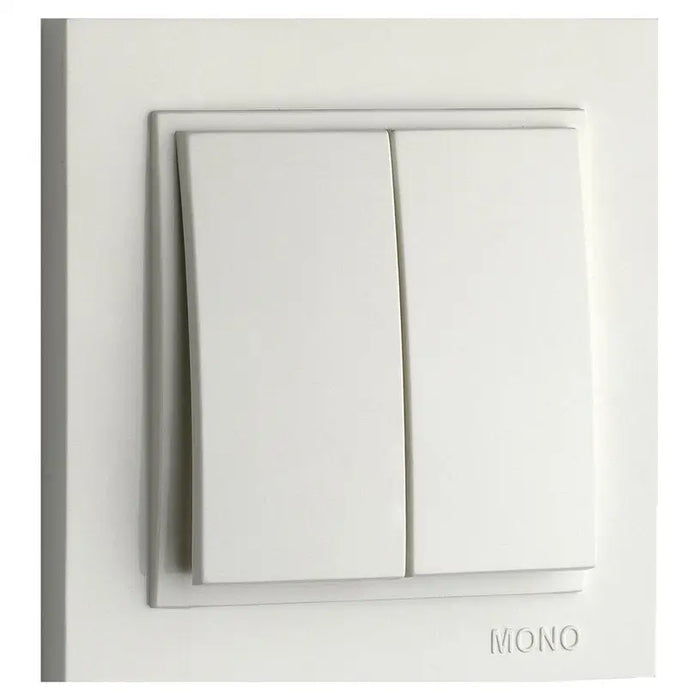 SERIAL WHITE MONO DESPINA KEY - Ключове и контакти<<<Електроматериали<<<Praktiker&&&Ключове и