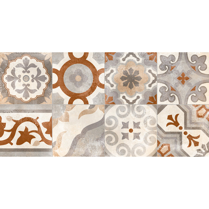 TERRACOTTA SERRA CEMENTINA MIX 30X60 CM