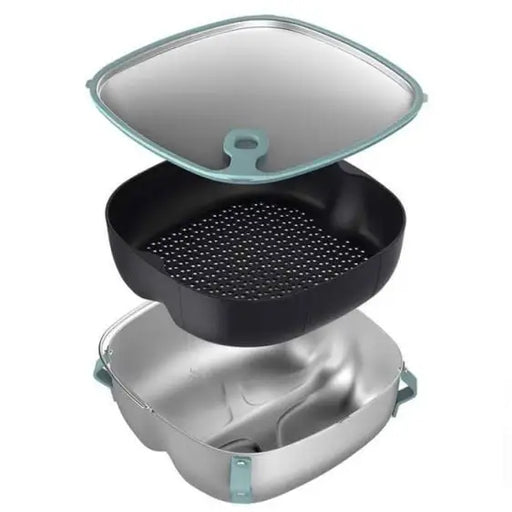 Set 2 in 1 for steaming and quick frying PHILIPS Airfryer HD9960/00 - Фритюрници<<<Уреди за кухня<<<Малки