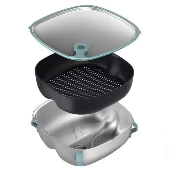 Set 2 in 1 for steaming and quick frying PHILIPS Airfryer HD9960/00 - Фритюрници<<<Уреди за кухня<<<Малки