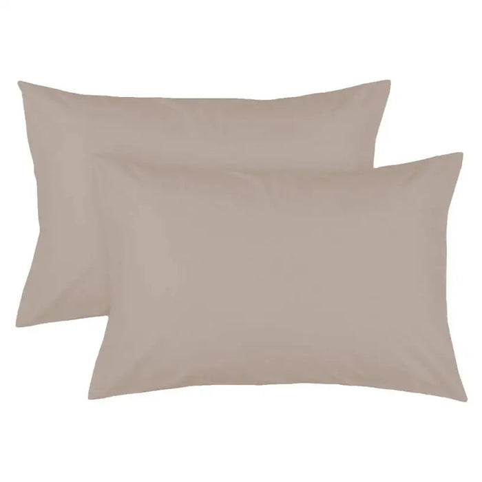 SET 2 PCS. PILLOW COVERS 50X70 CM AGLIKA BEIGE - Текстил спалня други<<<Текстил за спалня<<<Мебели и