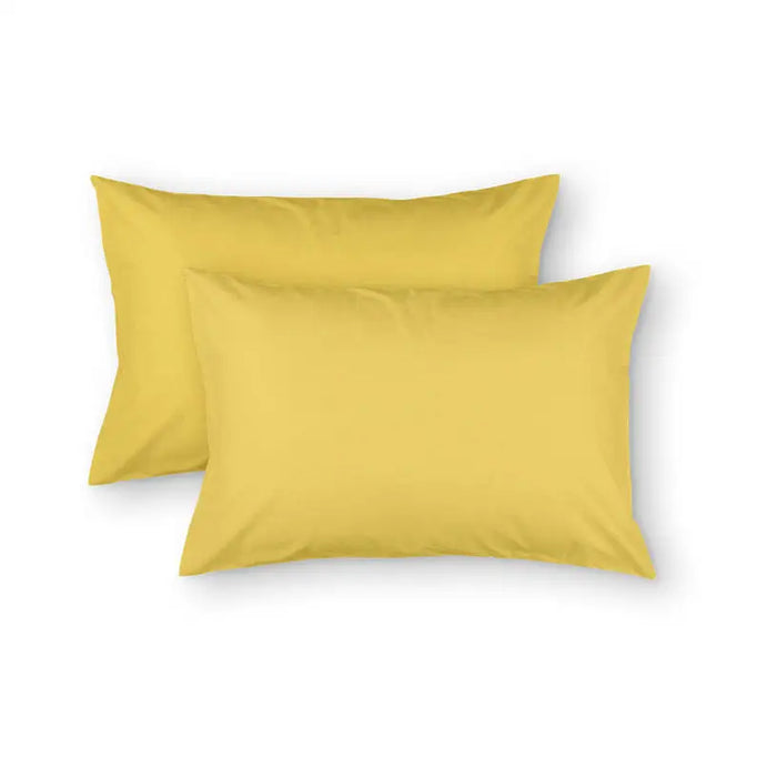 SET 2 PCS. PILLOW COVERS 50X70 CM AGLIKA YELLOW - Текстил спалня други<<<Текстил за спалня<<<Мебели и