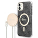 Set Guess GUBPN61H4EACSK Case + Charger iPhone 11 6.1’’ black/black hard case 4G Print MagSafe - Cell phone cases