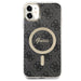 Set Guess GUBPN61H4EACSK Case + Charger iPhone 11 6.1’’ black/black hard case 4G Print MagSafe - Cell phone cases