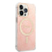 Set Guess GUBPP13LH4EACSP Case+ Charger iPhone 13 Pro pink/pink hard case 4G Print MagSafe - Cell phone cases