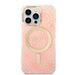 Set Guess GUBPP13LH4EACSP Case+ Charger iPhone 13 Pro pink/pink hard case 4G Print MagSafe - Cell phone cases