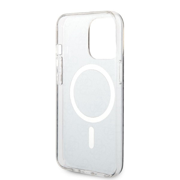 Set Guess GUBPP13XH4EACSK Case+ Charger iPhone 13 Pro Max black/black hard case 4G Print MagSafe - Cell phone cases