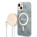 Set Guess GUBPP14MH4EACSB Case+ Charger iPhone 14 Plus 6.7’’ blue/blue hard case 4G Print MagSafe - Cell phone cases