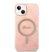 Set Guess GUBPP14MH4EACSP Case+ Charger iPhone 14 Plus 6.7’’ pink/pink hard case 4G Print MagSafe - Cell phone cases