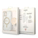Set Guess GUBPP14MHMEACSH Case+ Charger iPhone 14 Plus 6.7’’ white/white hard case Marble MagSafe - Cell phone cases