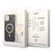Set Guess GUBPP14SH4EACSK Case+ Charger iPhone 14 6.1’’ black/black hard case 4G Print MagSafe - Cell phone cases