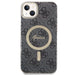 Set Guess GUBPP14SH4EACSK Case+ Charger iPhone 14 6.1’’ black/black hard case 4G Print MagSafe - Cell phone cases