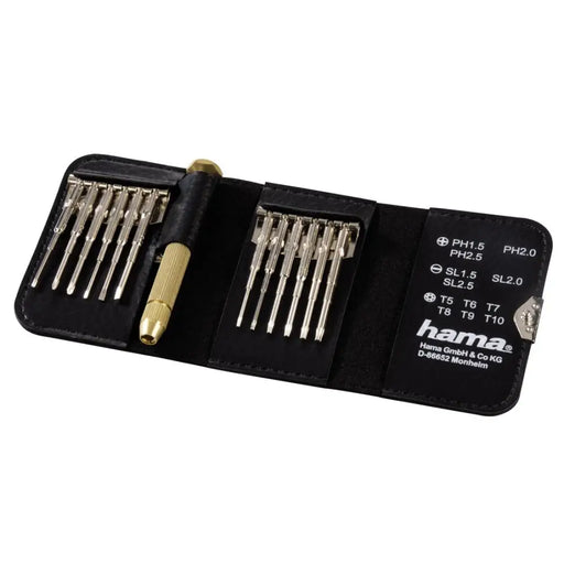 Set HAMA 39694 12 pcs - Отвертки<<<Продукти за дома<<<ValiAPI&&&Други<<<Аксесоари за телевизори<<<Аксесоари<<<TechMart