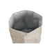 Set of 2 Vases Home ESPRIT Beige Metal Modern 20 x 20 x 48 cm 19 x 19 x 48 cm (2 Pieces) - Декорация и Осветление<<<Дом