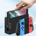 Set of 2x Baseus Crystal tempered glass for Nintendo Switch OLED 2021 + mounting kit - transparent - Gaming