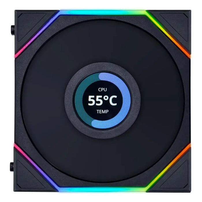 Set of 3 Fan Lian Li UNI FAN TL LCD 120mm - Black - Вентилатори<<<Компютърни компоненти<<<ValiAPI