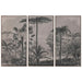 Set of 3 pictures Home ESPRIT Jute polystyrene 180 x 4 x 120 cm (3 Pieces) - Декорация и Осветление<<<Дом