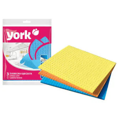 SET OF 3 WET TOWELS 17.5X15.5 CM YORK - Продукти за почистване<<<Домашни потреби<<<Кухня<<<Praktiker
