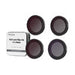Set of 4 CPL/ND8/ND16/ND32 Telesin filters for Insta360 GO 2/3 camera - For sports cameras<<<Accessories<<<Photo
