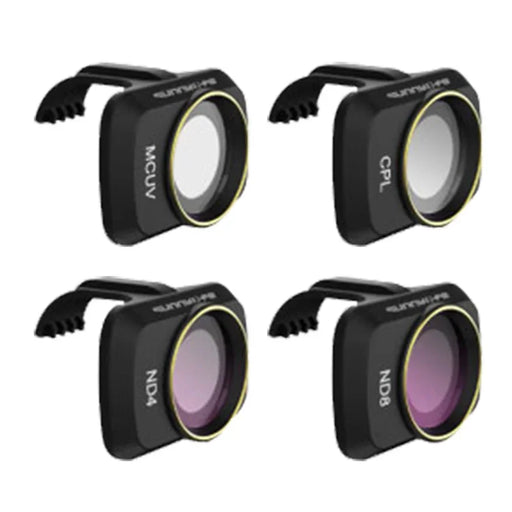 Set of 4 filters CPL ND 4/8 UV Sunnylife for DJI Mini 2 (MM-FI9257) - Filters for drones<<<Drone