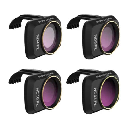 Set of 4 filters ND-PL 4/8/16/32 Sunnylife for DJI Mini 2 SE / Mini 2 (MM-FI9255) - Filters for drones<<<Drone