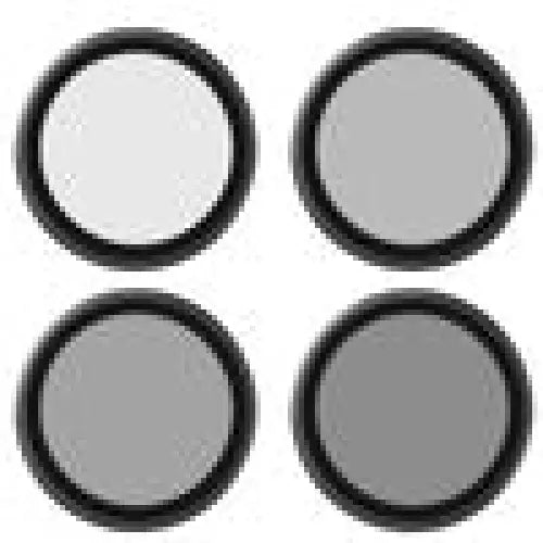 Set of 4 TELESIN CPL/ND8/ND16/ND32 filters for DJI Osmo Action 3 / 4 / 5 - For sports cameras<<<Accessories<<<Photo