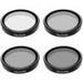 Set of 4 TELESIN CPL/ND8/ND16/ND32 filters for DJI Osmo Action 3 / 4 / 5 - For sports cameras<<<Accessories<<<Photo