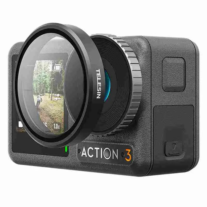 Set of 4 TELESIN CPL/ND8/ND16/ND32 filters for DJI Osmo Action 3 / 4 / 5 - For sports cameras<<<Accessories<<<Photo