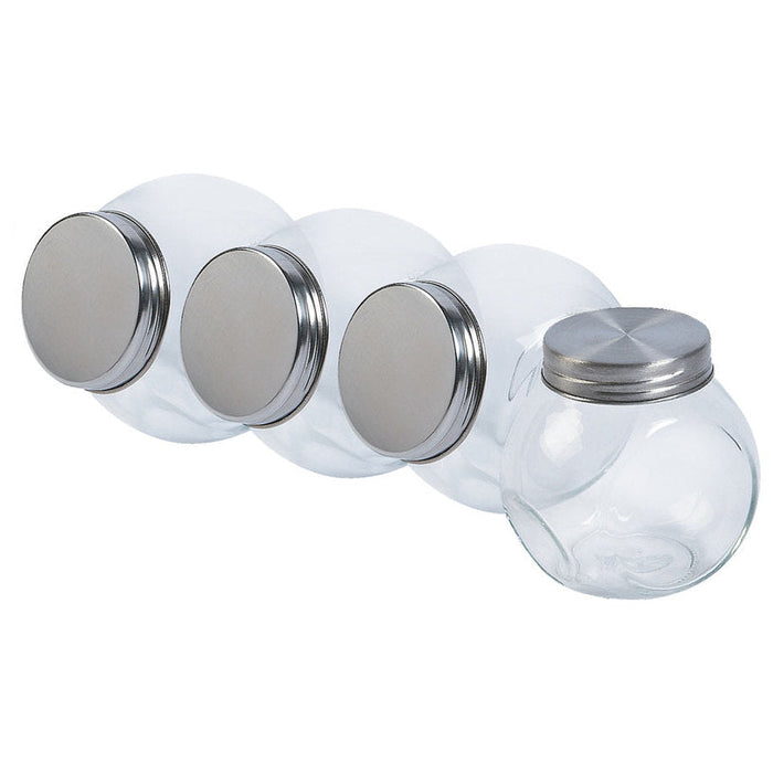 SET OF 4 TOP 200 ML HORECANO STORAGE JARS - Буркани и продукти за консервиране<<<Домашни потреби<<<Кухня<<<Praktiker