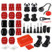 Set of 53 Puluz accessories for sports cameras PKT09 - Sets<<<Photo and cameras<<<InnproXML