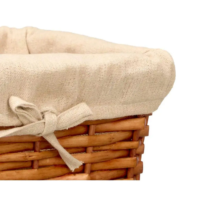 Set of Baskets Kipit Polyester wicker 50 % cotton 39 x 16,5 x 29 cm 3 Pieces - Баня<<<Дом Градина<<<BigBuy&&&Аксесоари