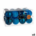 Set of Christmas balls Krist+ Blue Plastic Ø 8 cm (6 Units) - Декорация и Осветление<<<Дом Градина<<<BigBuy&&&Коледни