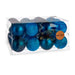 Set of Christmas balls Krist+ Blue Plastic Ø 8 cm (6 Units) - Декорация и Осветление<<<Дом Градина<<<BigBuy&&&Коледни
