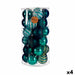 Set of Christmas balls Krist+ Blue PVC (4 Units) - Декорация и Осветление<<<Дом Градина<<<BigBuy&&&Коледни