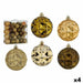Set of Christmas balls Krist+ Green Golden PVC 7 cm (4 Units) - Декорация и Осветление<<<Дом Градина<<<BigBuy&&&Коледни