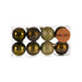Set of Christmas balls Krist+ Green Plastic (12 Units) - Декорация и Осветление<<<Дом Градина<<<BigBuy&&&Коледни