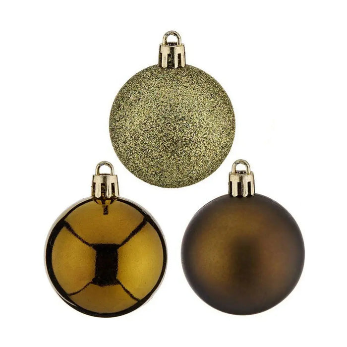 Set of Christmas balls Krist+ Green Plastic (12 Units) - Декорация и Осветление<<<Дом Градина<<<BigBuy&&&Коледни