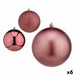 Set of Christmas balls Krist+ Pink Plastic Ø 12 cm (6 Units) - Декорация и Осветление<<<Дом Градина<<<BigBuy&&&Коледни