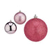 Set of Christmas balls Krist+ Pink Plastic Ø 8 cm (24 Units) - Декорация и Осветление<<<Дом Градина<<<BigBuy&&&Коледни