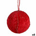 Set of Christmas balls Krist+ Red Polyester (6 Units) - Декорация и Осветление<<<Дом Градина<<<BigBuy&&&Коледни