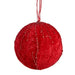 Set of Christmas balls Krist+ Red Polyester (6 Units) - Декорация и Осветление<<<Дом Градина<<<BigBuy&&&Коледни