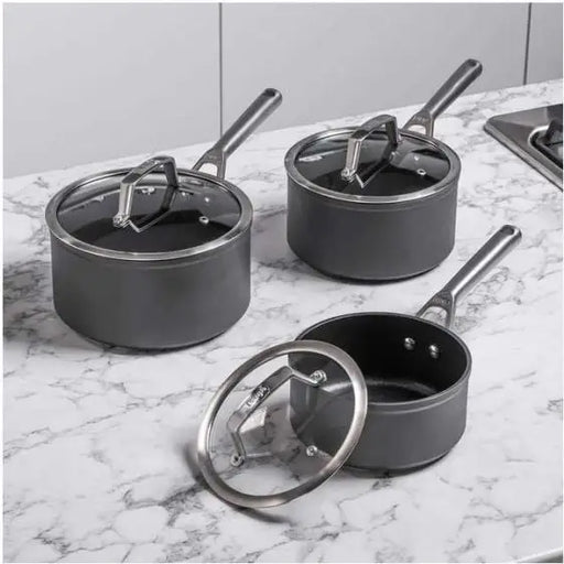 Set of cookware NINJA Food C33000 Stainless Steel Premium 3-Rice Cookware Set - Домакински съдове<<<Уреди за